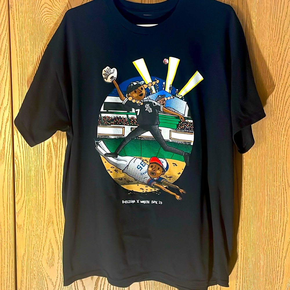 Chicago White Sox “Delisha x White Sox” Collaboration Exclusive T-Shirt
